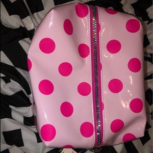 Victoria’s Secret Pink- Pink Polka Dot Makeup bag